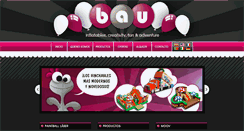 Desktop Screenshot of bauinflatables.com